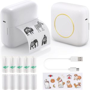 QYCHHJ Mini Printer Portable
