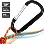 12PCS Carabiner Keychain Clip